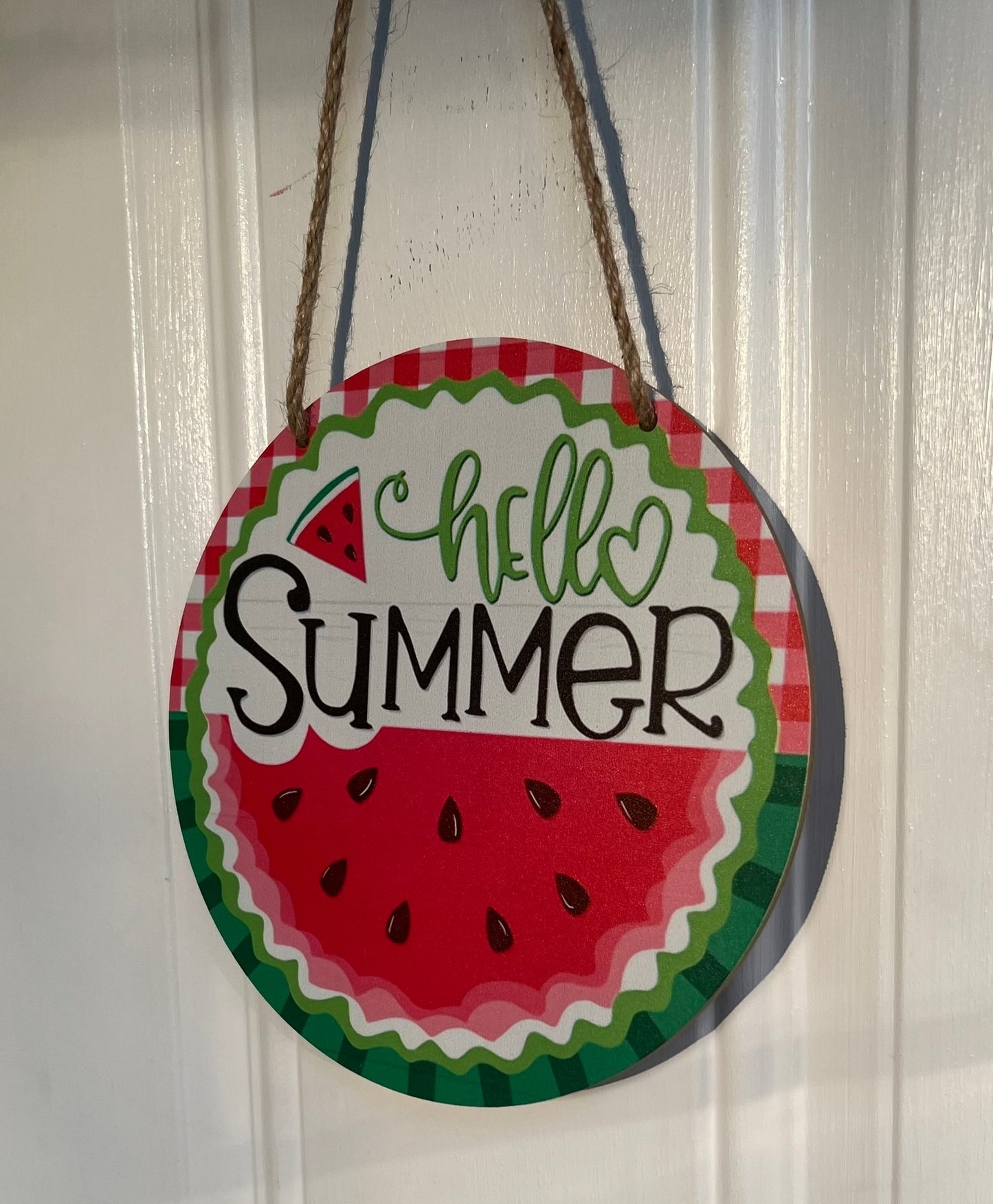 Hello Summer Door Hanger