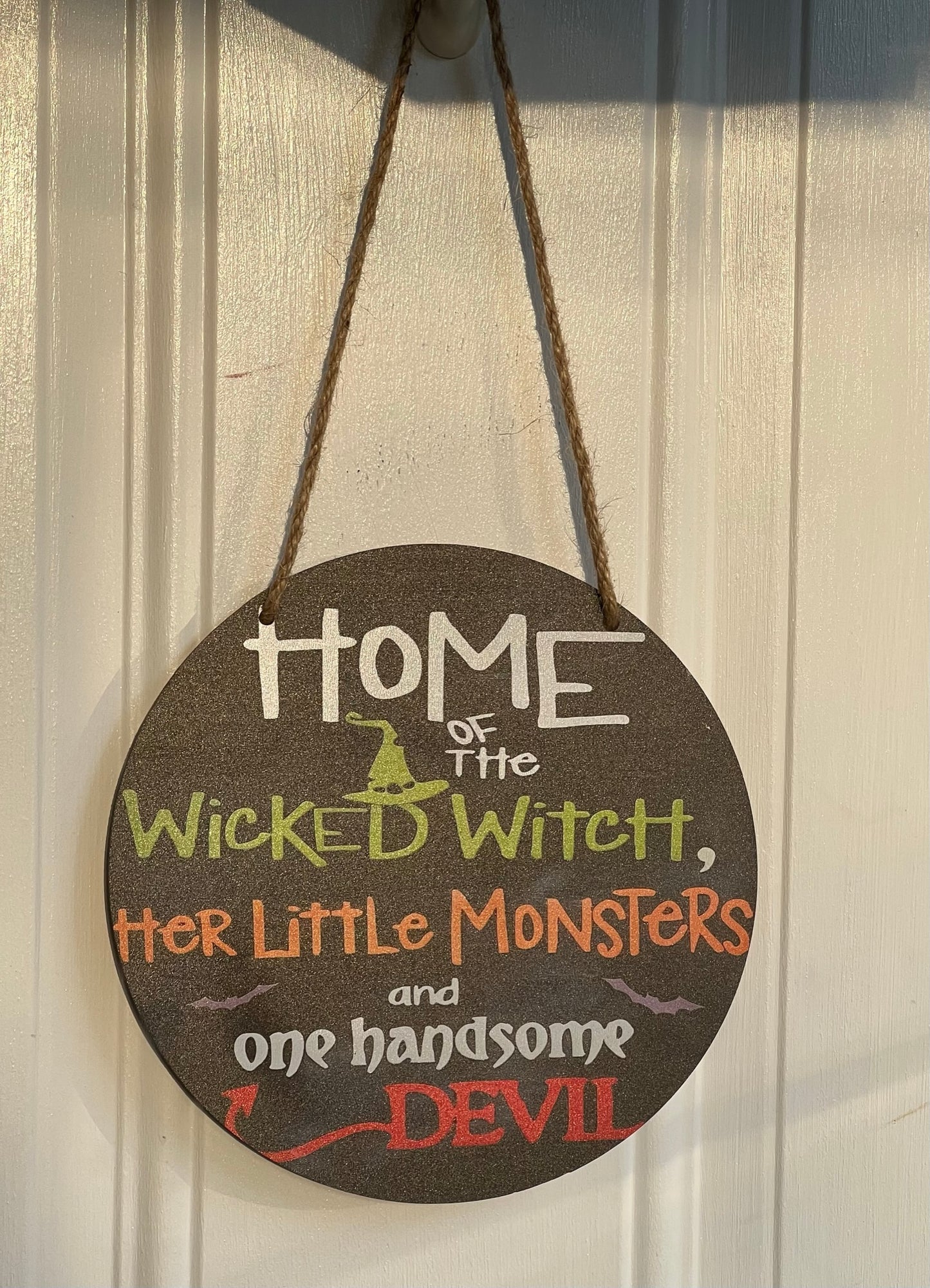 Halloween Home Door Hanger