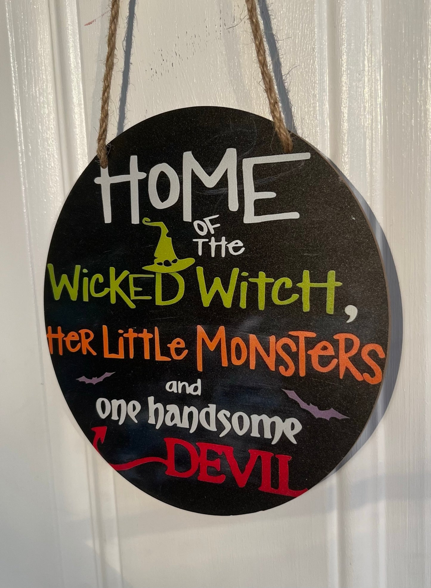 Halloween Home Door Hanger