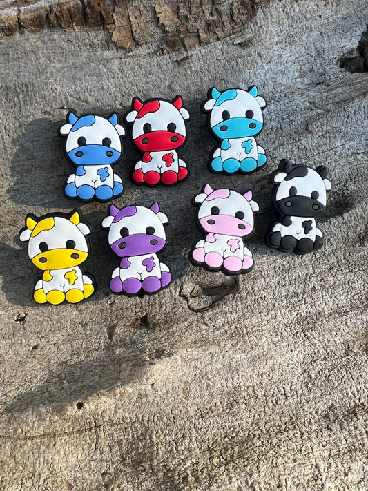 Cow Croc Charms