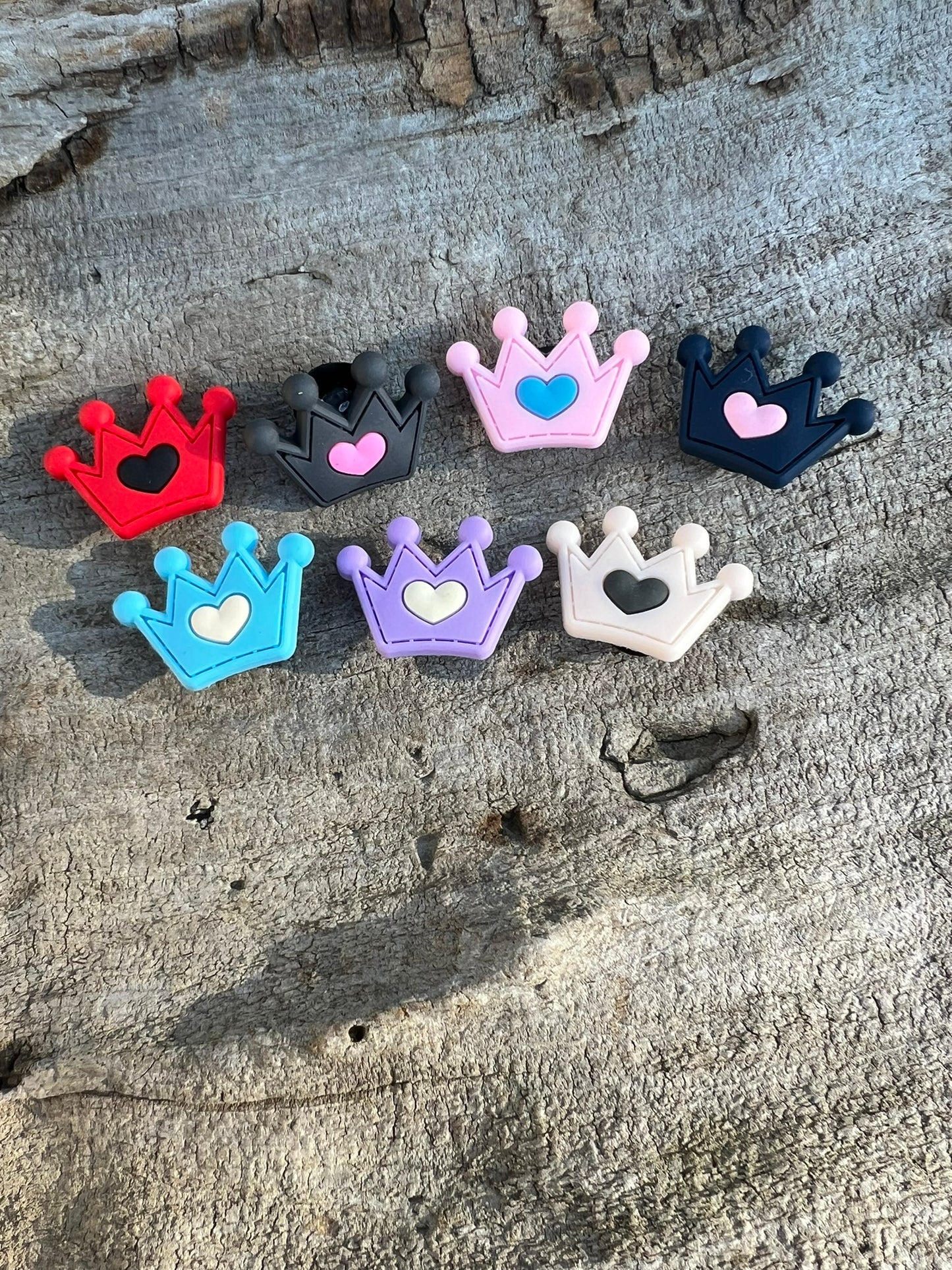 Crown Croc Charms