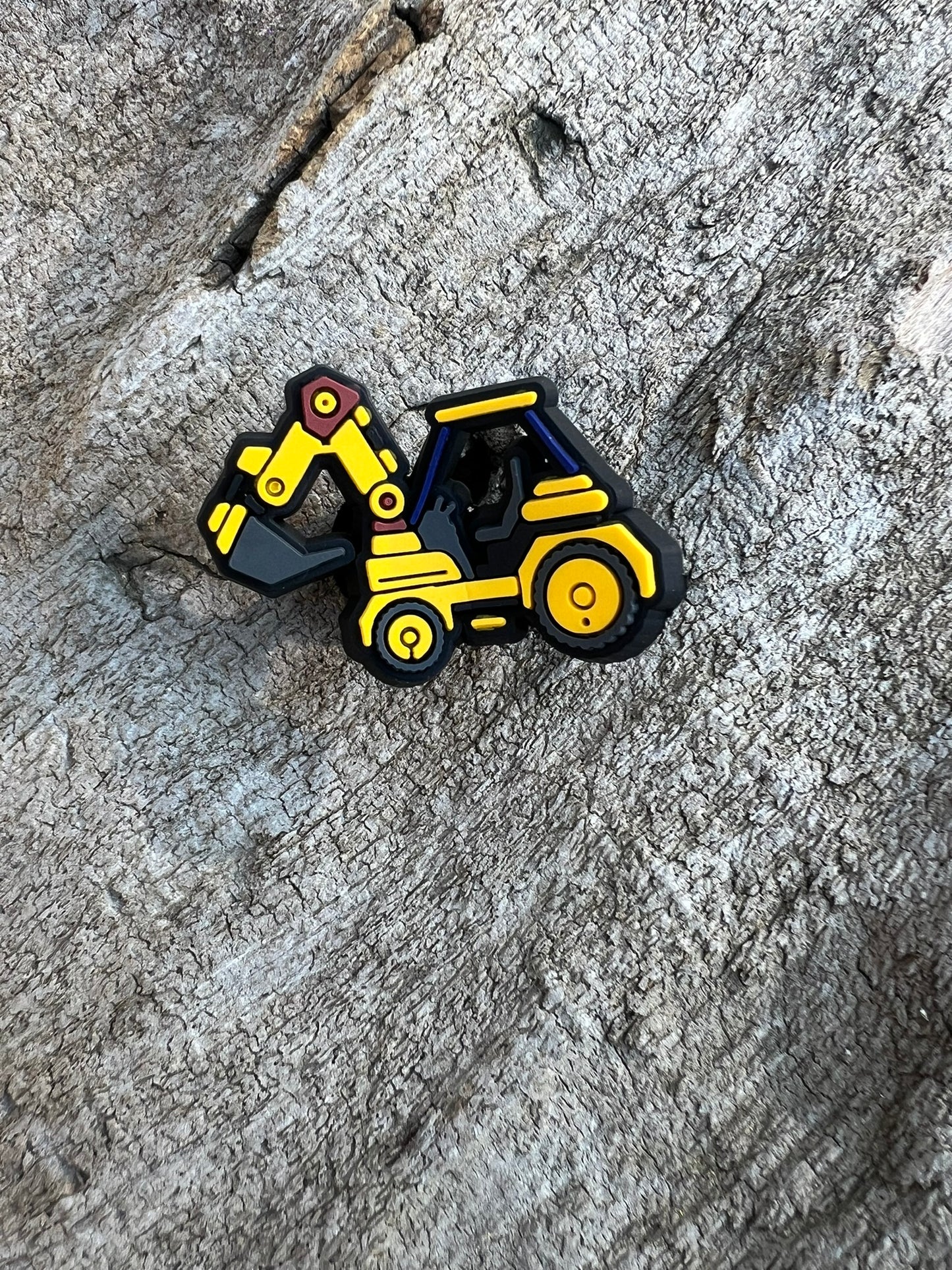 Heavy Machinery Croc Charms Tractors