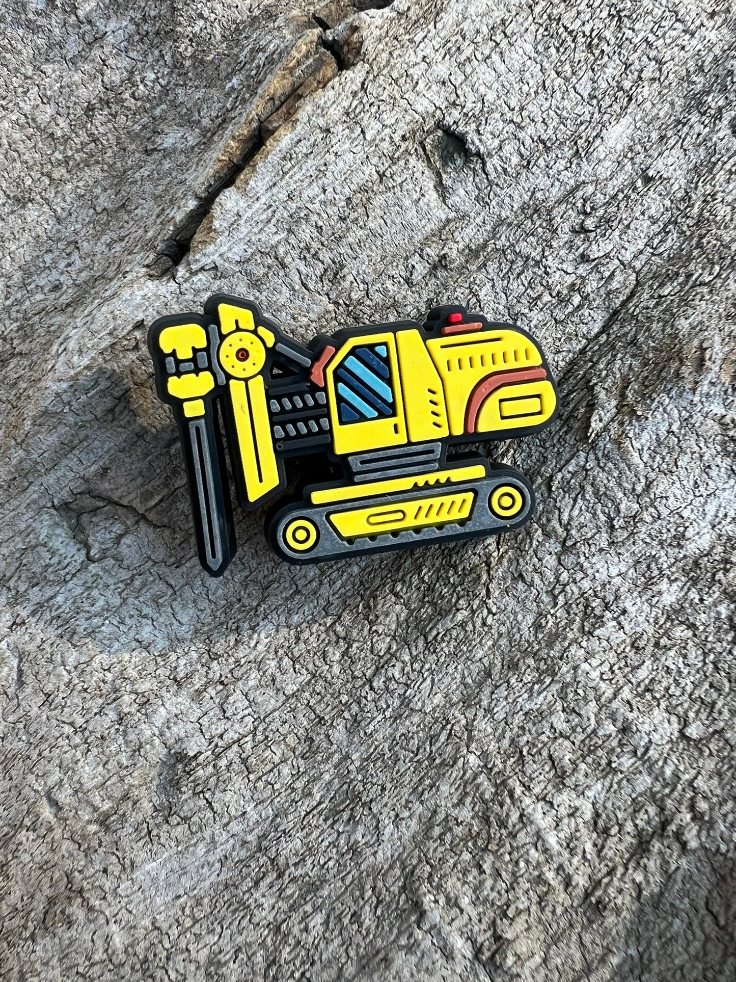 Heavy Machinery Croc Charms Tractors