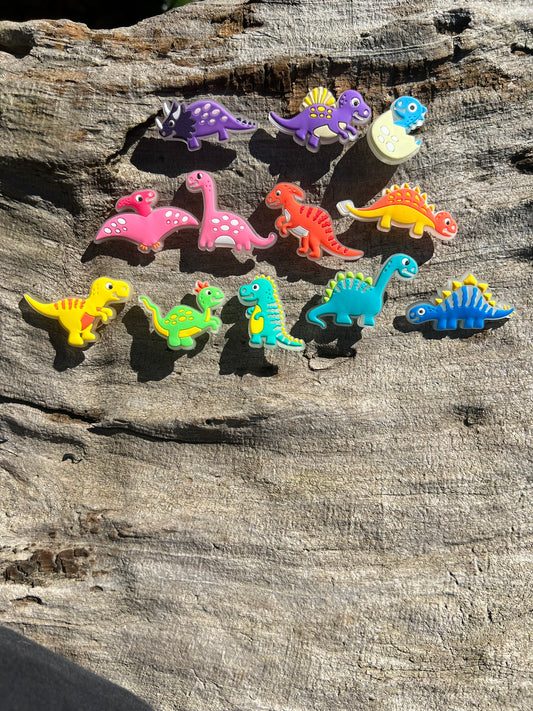 Dino Croc Charms Glow in the Dark!