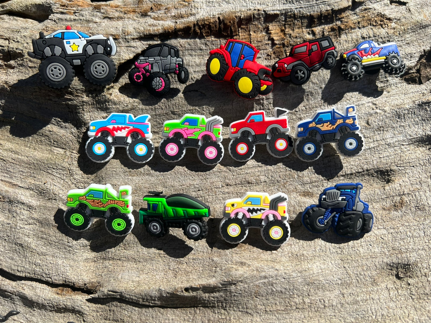 Monster Truck Croc Charms