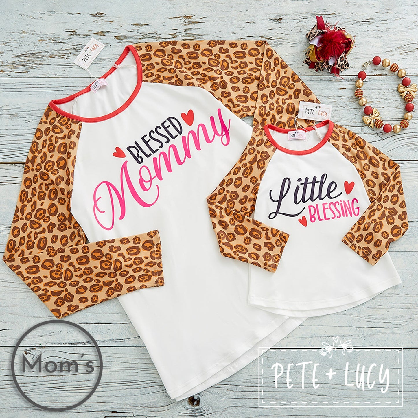 Blessed Mommy+Me Shirts