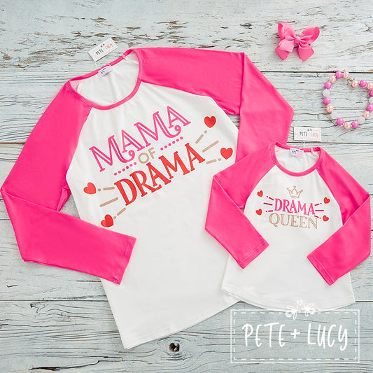 Drama Mommy+Me Shirts