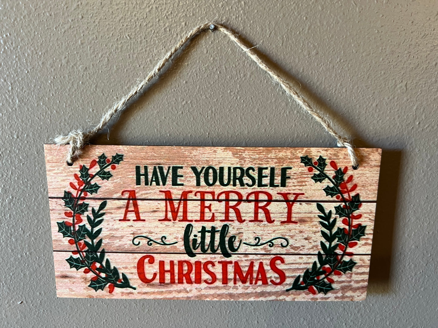 Christmas Sign